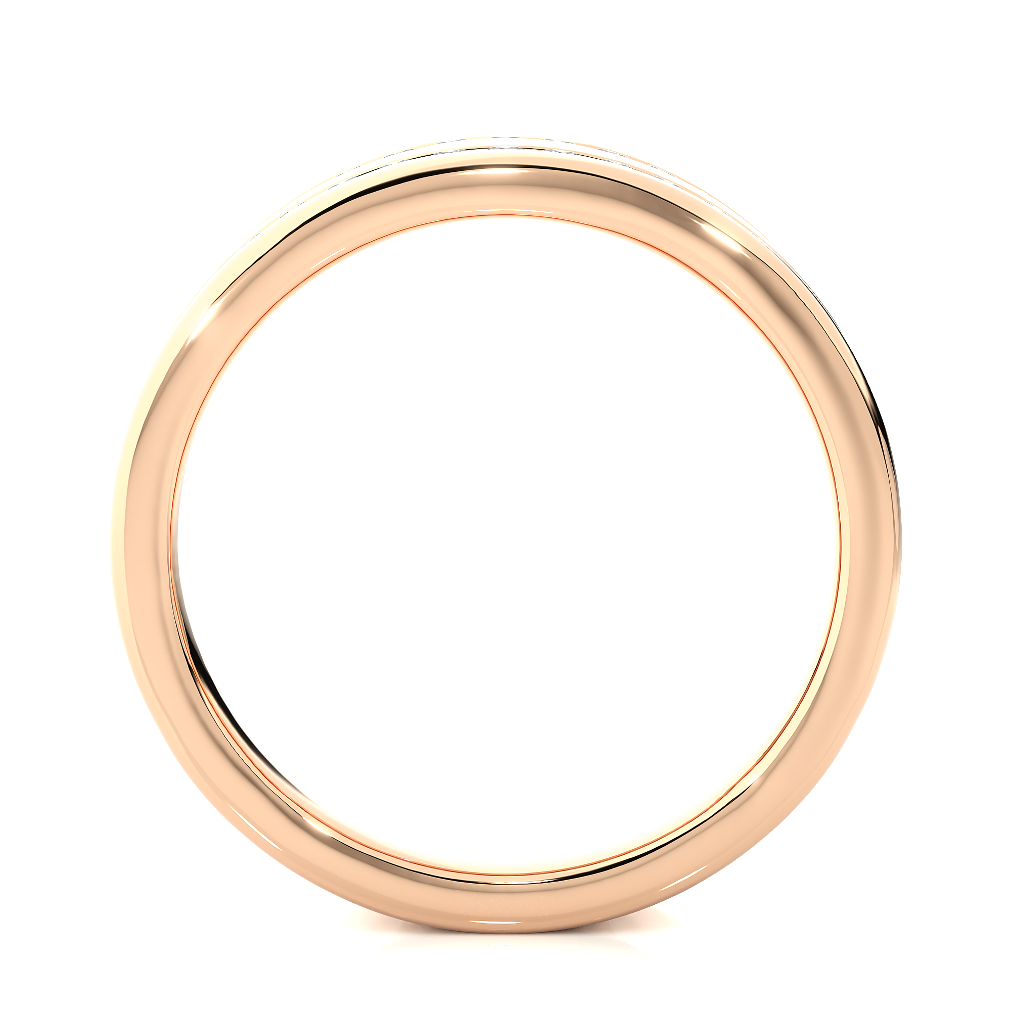 0.46 Carat H Color VS1 Clarity Diamond Studded Natural Diamond Ring.